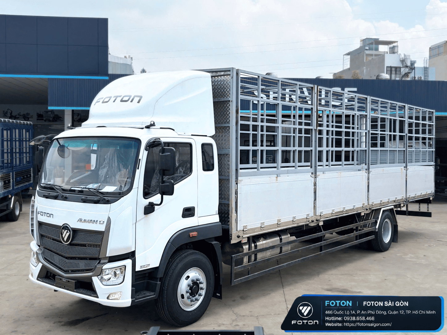 XE TẢI FOTON AUMAN 14 TẤN THÙNG NHÔM DÀI 9M9